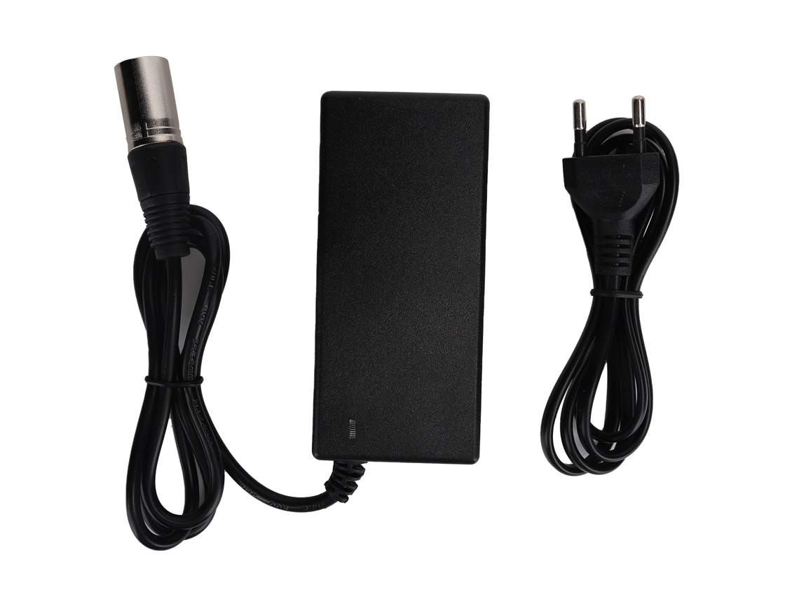 Adaptador De Corriente De 3 Pines Con Enchufe Macho, 29,4 V 2 A, Cargador De Batería De Litio, Enchufe Europeo, 100-240