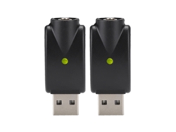 Cargador USB inalámbrico universal mini variable de 2 piezas para batería 510 con indicador luminoso