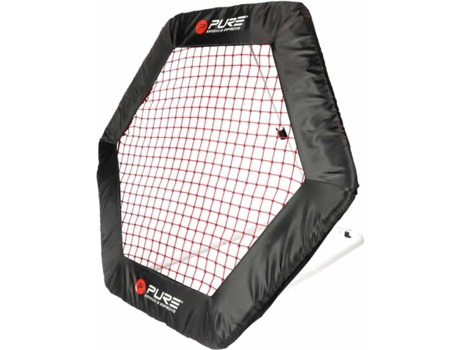 Pure2Improve Rebotador de fútbol red hexagonal 140x125cm