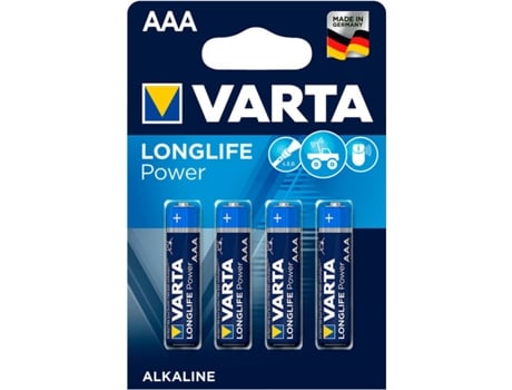 Baterías VARTA LR03 AAA (4 Uni)
