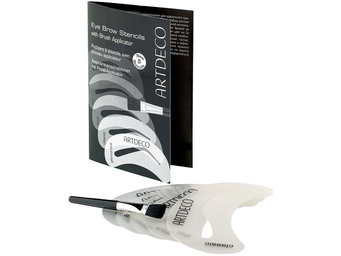 Lápiz de Ojos ARTDECO Eyebrow Stencils With Brush Applicator