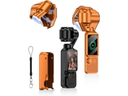 Funda Magnética Henten Home Para Dji Osmo Pocket 3, Portátil Y Fácil De Guardar, Naranja