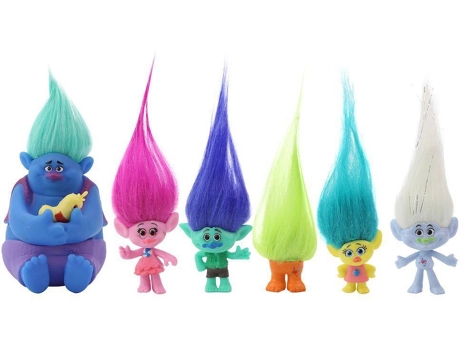 Set de Figuras Poppy (12 unidades - 4 - 8 cm)