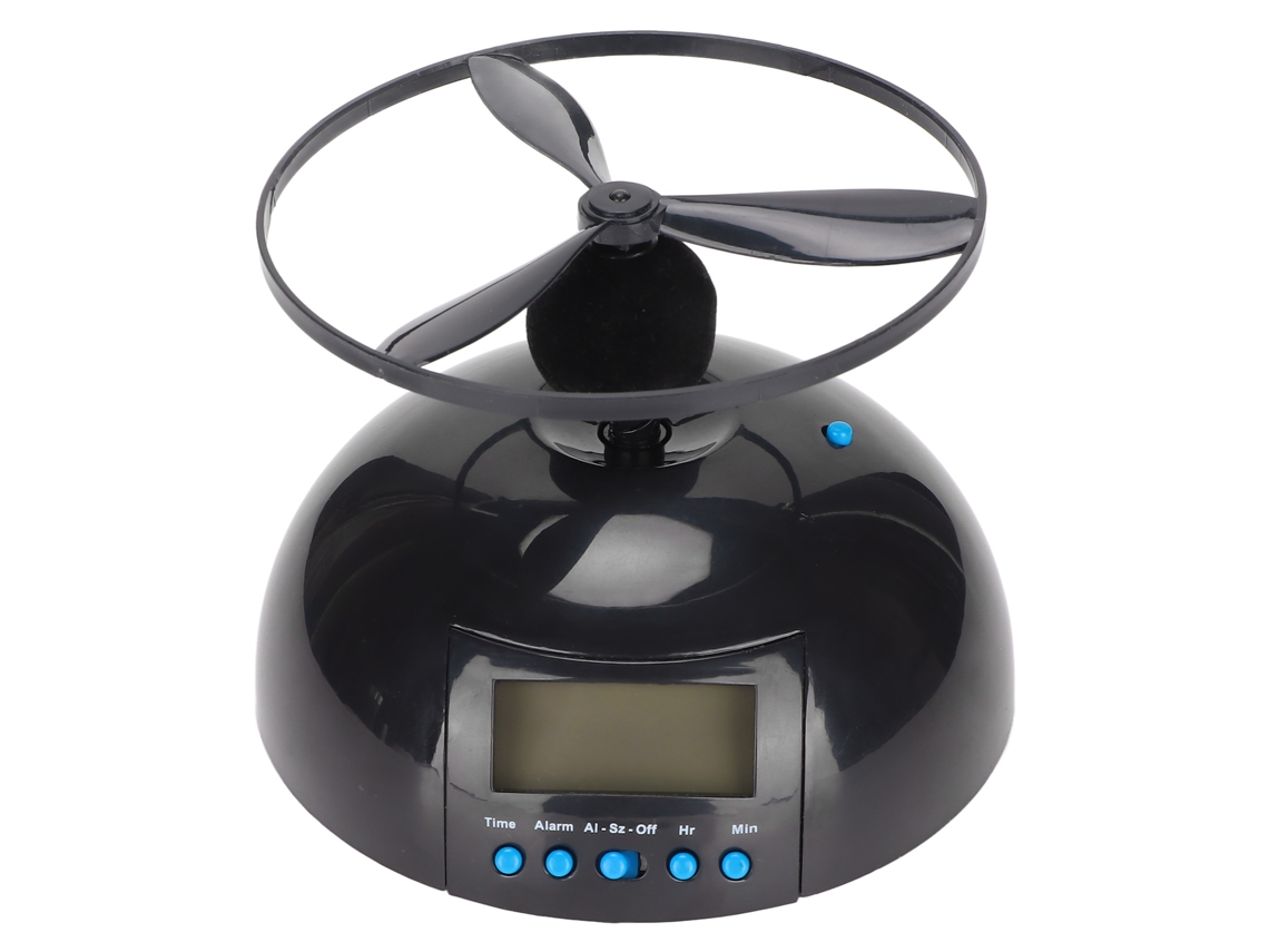 Reloj Despertador Electrónico Volador Con Hélice, Estilo Juguete, Para Dormitorio, Oficina, Hogar, Escuela.