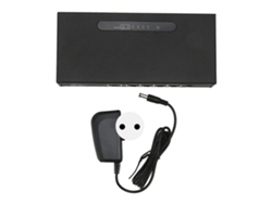 Switch Poe Gigabit 5 Portas Rj45 2500mbps 1000mbps 78w Auto Adaptável Para Escritório Eu Plug