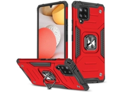 Carcasa Samsung Galaxy A42 5G LMOBILE Rígida Rojo