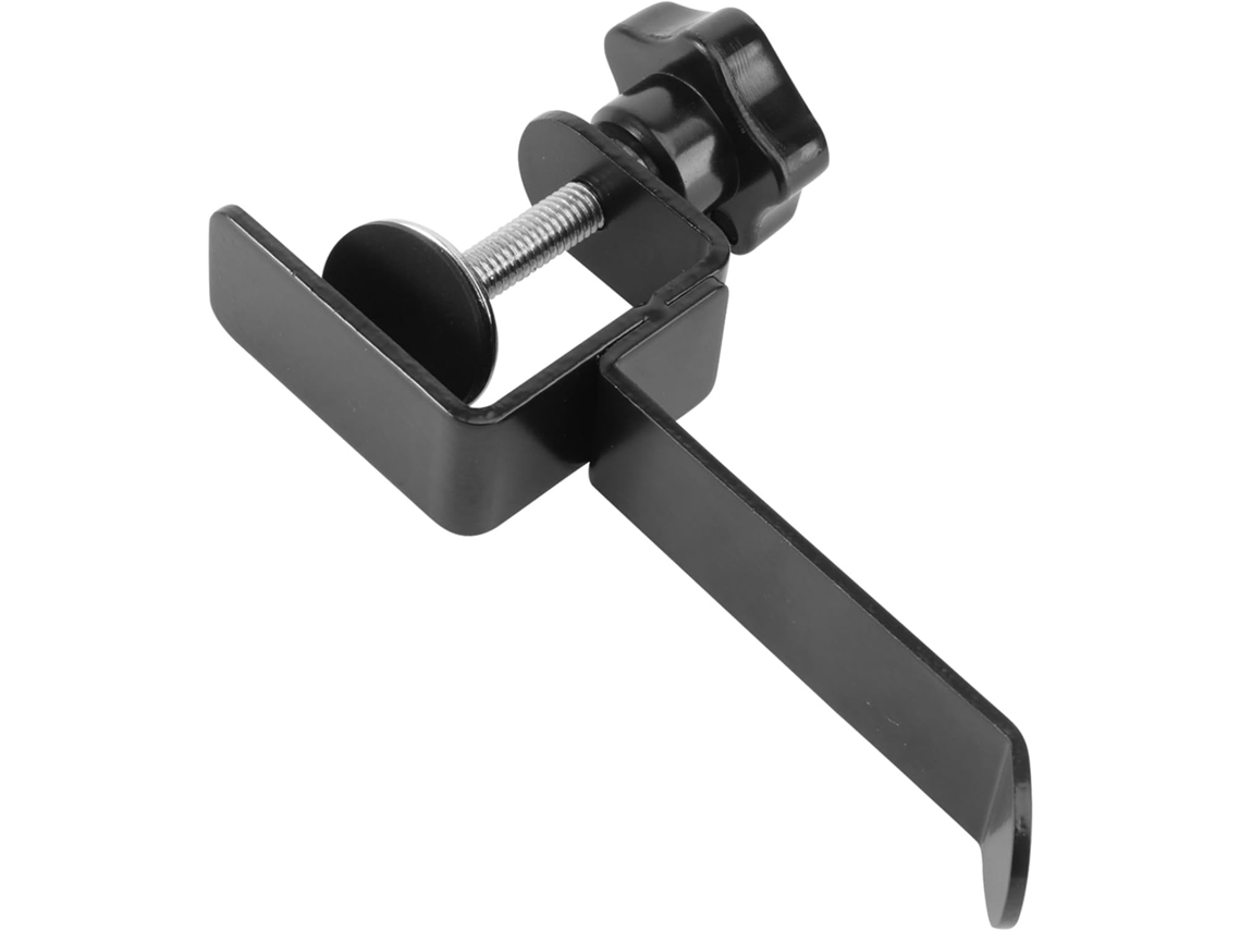Soporte Para Auriculares De Aleación De Aluminio Con Estante De Escritorio Para Un Acabado Elegante.