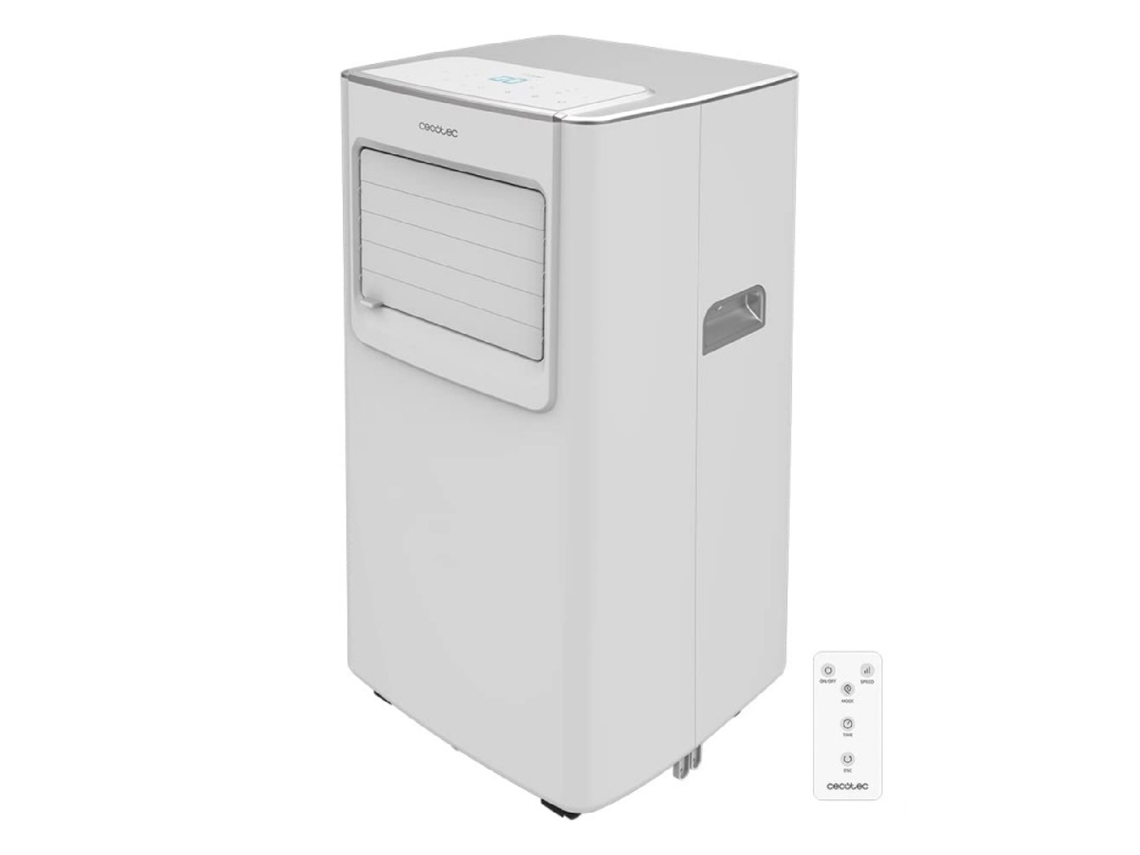 Aire acondicionado portátil de 7000 Btu con control remoto. Cecotec