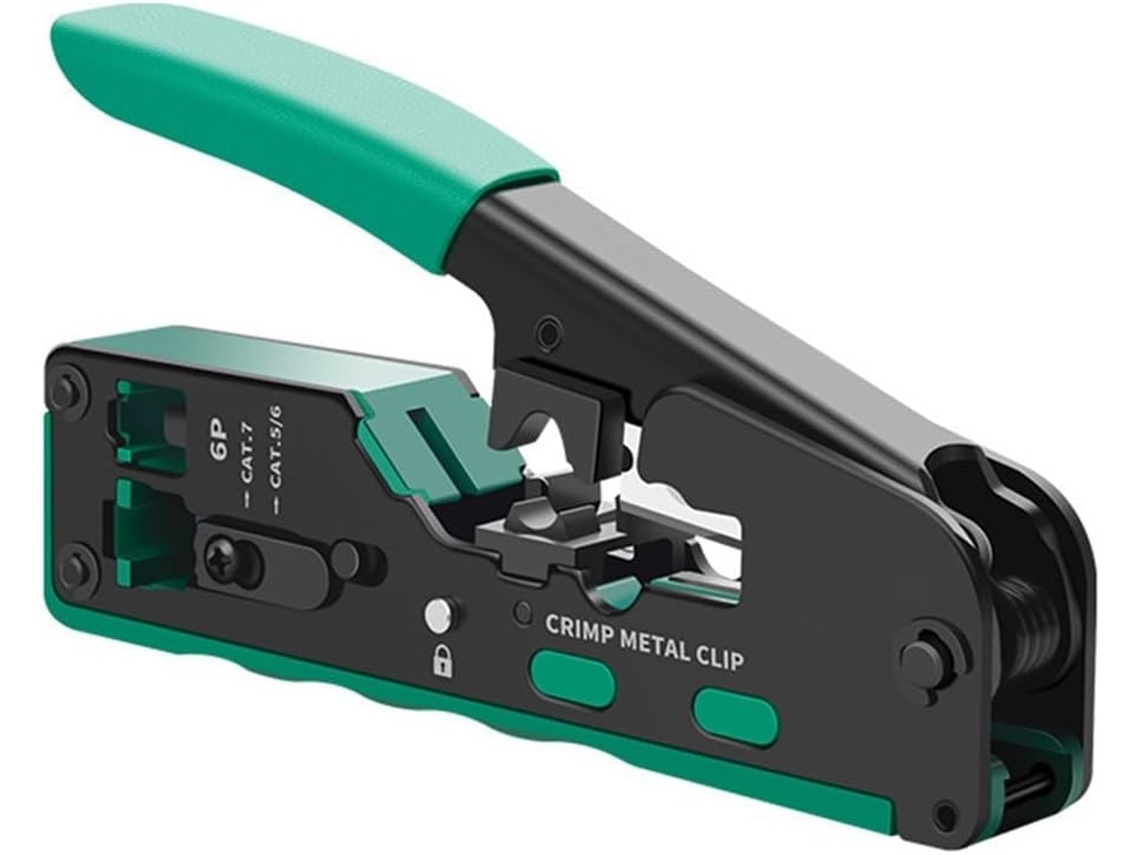 Herramienta de crimpado ELORY para cables Ethernet, compatible