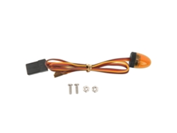 Luz LED Qukaim para coche RC con 5 modos, 10 x 15 mm, para coche RC 1/10, Yellowvayotoy