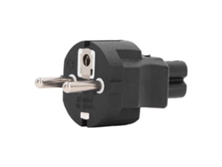 Adaptador de corriente Yhl de 4 piezas, de 2 pines a IEC320 C7, y adaptador de corriente de 4,8 mm a IEC320 C7.