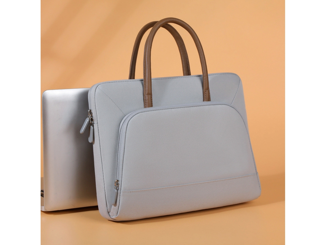 Bolsa para portátil, regalo para congresos estudiantiles, gris, de 14 a 14,6 pulgadas, Chennnls