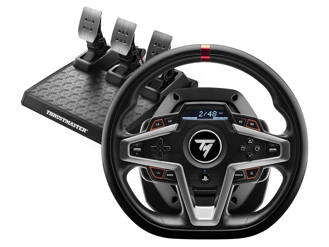 Volante + Pedales THRUSTMASTER T248 (Multiplataforma - Negro)