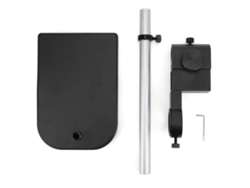Montura De Aleación De Aluminio Para Cámara De Microscopio Con Anillos De 50 Mm Y 22 Mm Para Lente De 180x - Accesorio Duradero