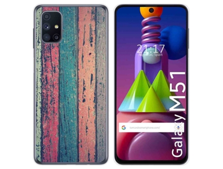 Carcasa Samsung Galaxy M51 TUMUNDOSMARTPHONE Dibujos Multicolor