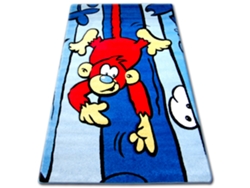Alfombra DYWANY LUSZCZOW Happy C176 (Azul - 240x330 cm - Polipropileno)