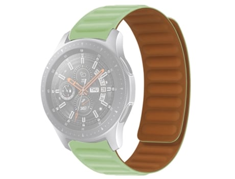 Correa de Silicona 20mm magnético para Samsung Galaxy Watch4 40mm/44mm/Garmin Venu 2 Plus - pista