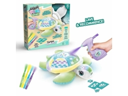 Peluche para Colorear Airbrush Plus Nature CANAL TOYS Turtle