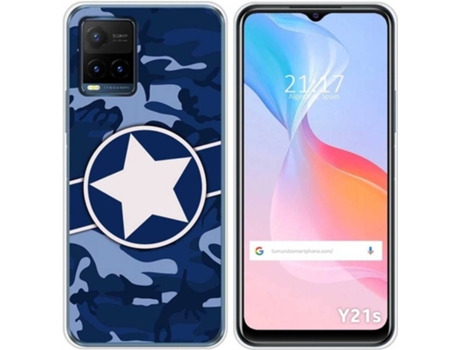 Carcasa Vivo Y21s / Y33s TUMUNDOSMARTPHONE Camuflaje 03 Multicolor