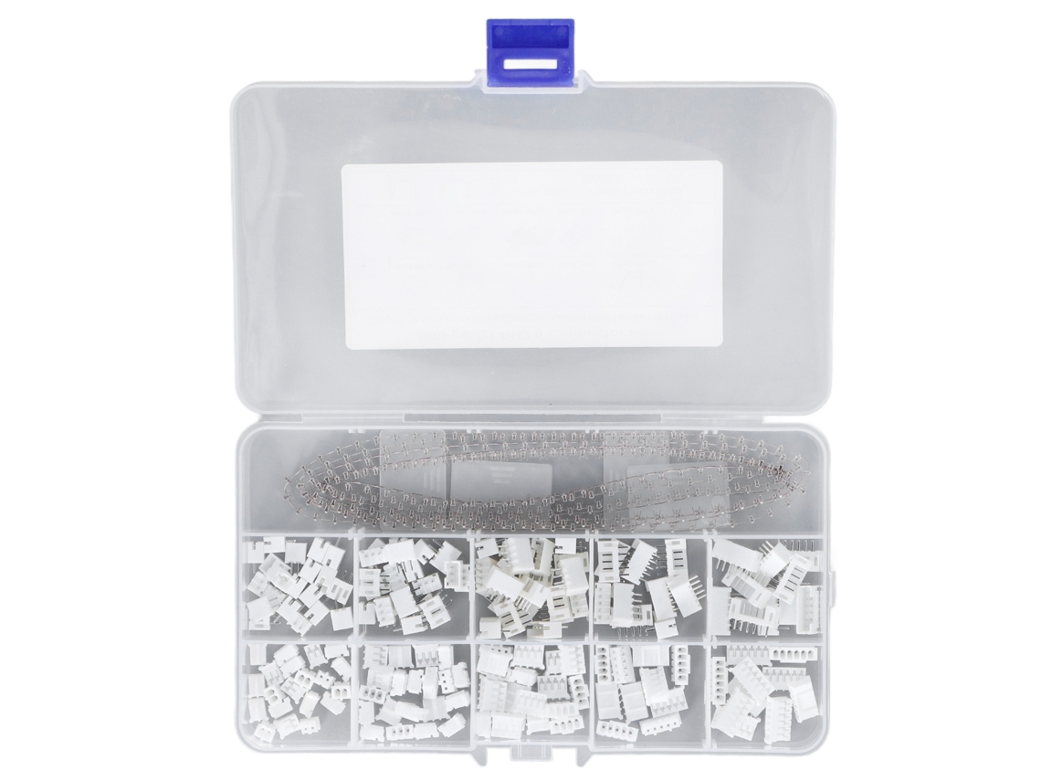 Kit de conectores de cable de terminal macho y hembra de 2, 3 y 4 pines de 2 mm para equipos electrónicos, 460 piezas