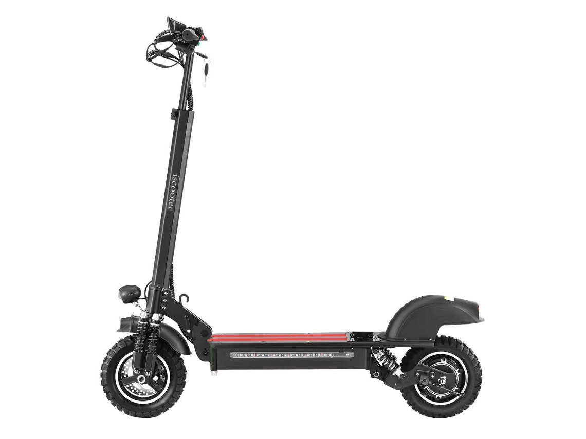 Patinete Elétrico ISCOOTER Ix5 (600 W - Autonomía: 40 Km - Negro)