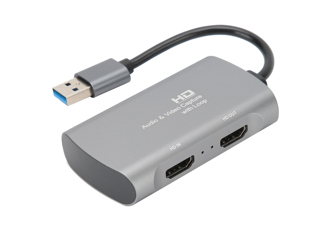 Tarjeta De Captura De Audio Y Vídeo Z31 Con Salida Hdmi En Bucle, Entrada 4k Y Salida 1080p, Usb 2.0/m