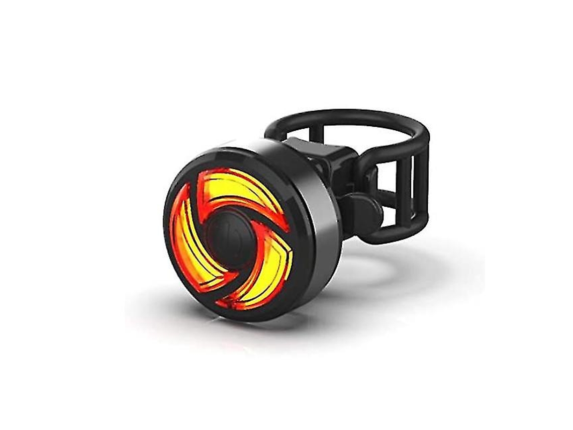 Luz Trasera Bicicleta 500mah 6modos Ip65 Mtb Negra Yizhood