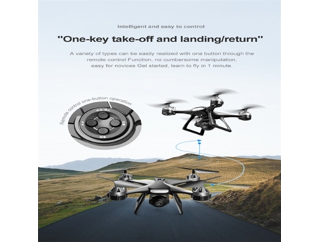 VPCOMERCIAL - Drone con cámara dual profesional HD 4K Ultra HD (Duración de la batería: 15 min - Negro)