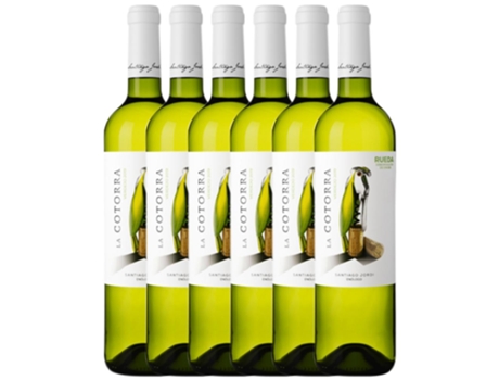 Vino SANTIAGO JORDI Santiago Jordi La Cotorra Verdejo Rueda Joven (0.75 L - 6 unidades)