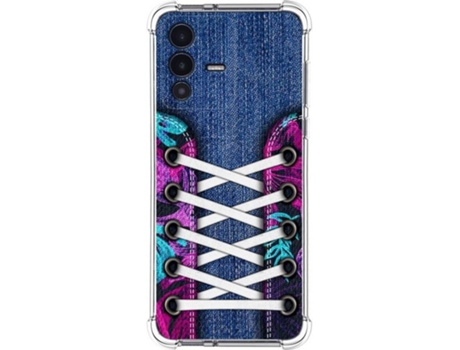 Carcasa para Vivo V23 5G TUMUNDOSMARTPHONE Dibujos Antigolpes Zapatillas 06 Multicolor