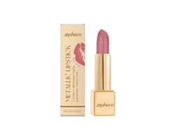 Lápiz labial Zephoco Creamy Rose Red Metallic