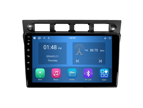 Autoradio 4GB RAM64GB ROM ROVERONE para Kia Morning Picanto 2004 - 2007 CarPlay Android Coche Radio Bluetooth Navegación