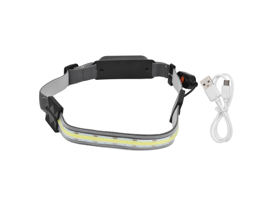 Linterna Frontal Cob Multifuncional Recargable, Resistente Al Agua, Para Pesca Y Actividades Aire Li