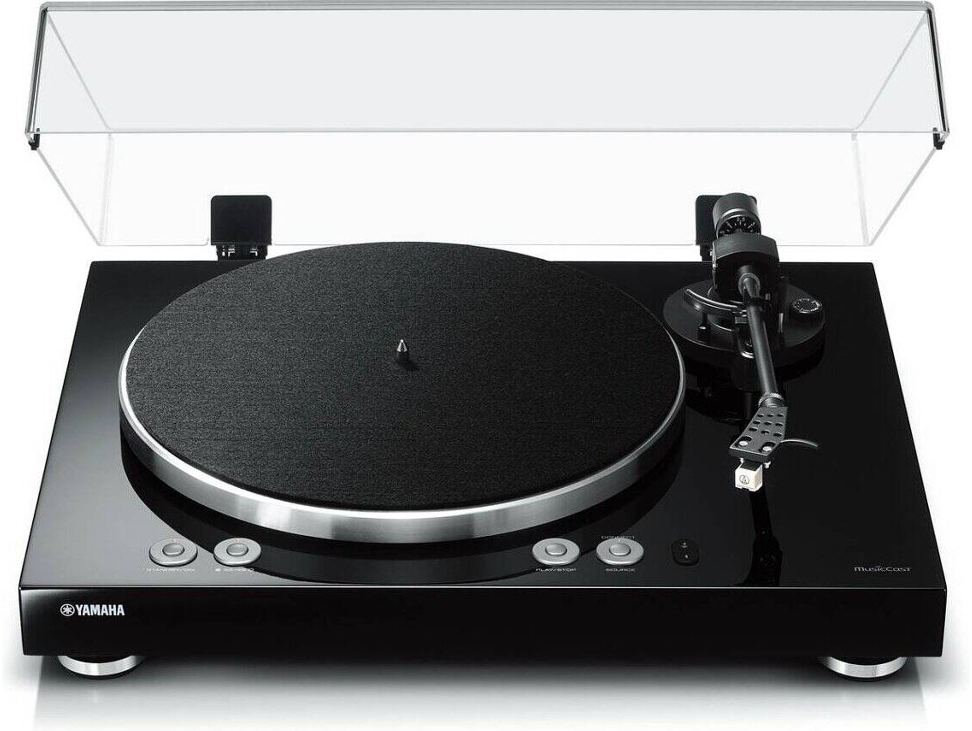 Tocadiscos  YAMAHA MusicCast Vinyl 500 (Manual - Correa - Velocidad: 33 1/3 - 45)