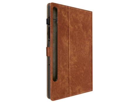Funda Galaxy Tab S9 y S9 FE Cartera Multi-compartimento Marrón claro AVIZAR