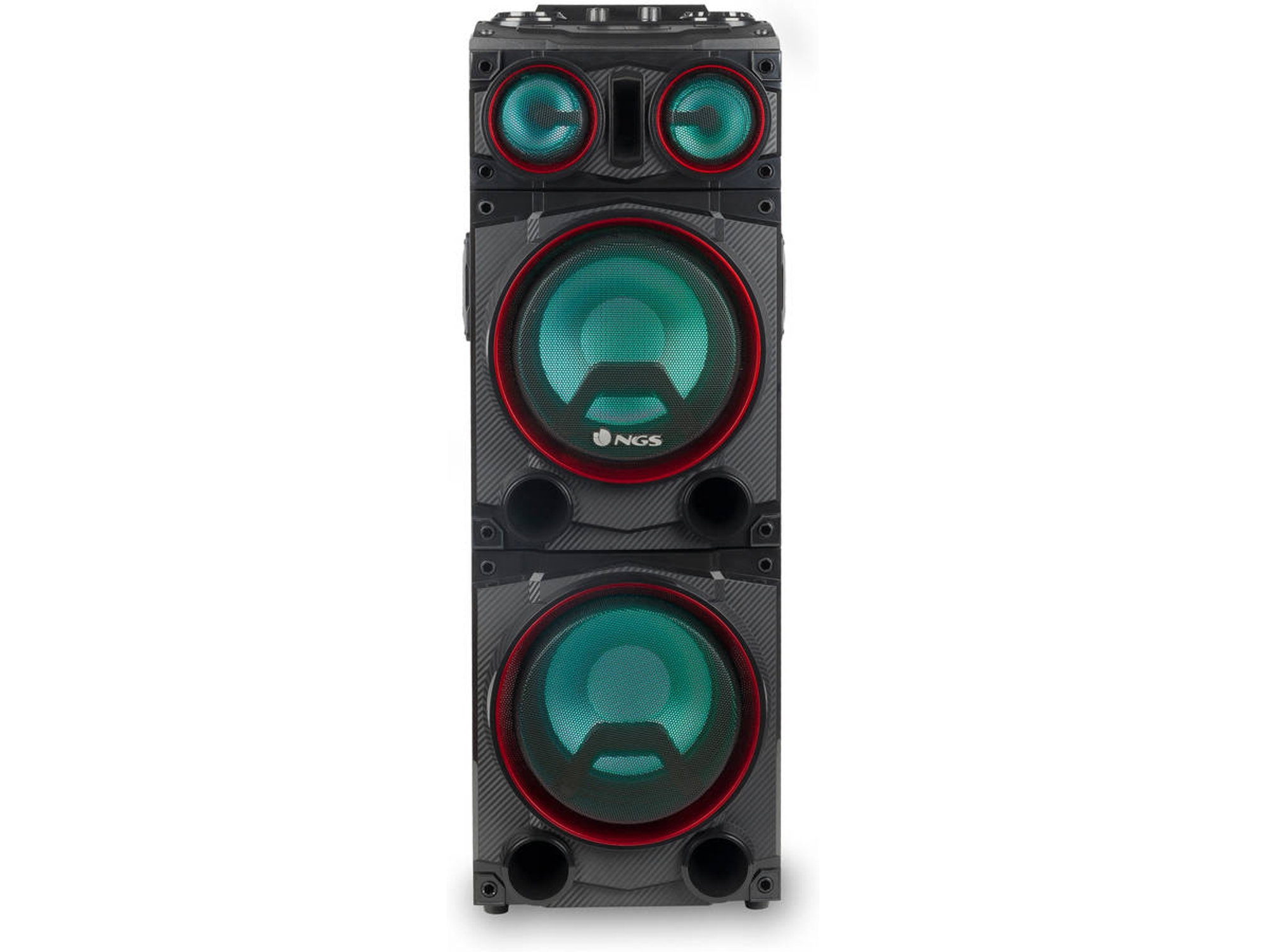 Altavoz De Potencia ngs wild punk 1 300 bluetooth equipo musical 300w subwoofer gris dj 2 8 7001000w