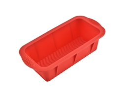 2026da-molde De Silicona Cuadrado Para Pasteles, Moldes De Hornear Antiadherentes, Para Pan Casero Y Postres, Rojo, 2 Unidades