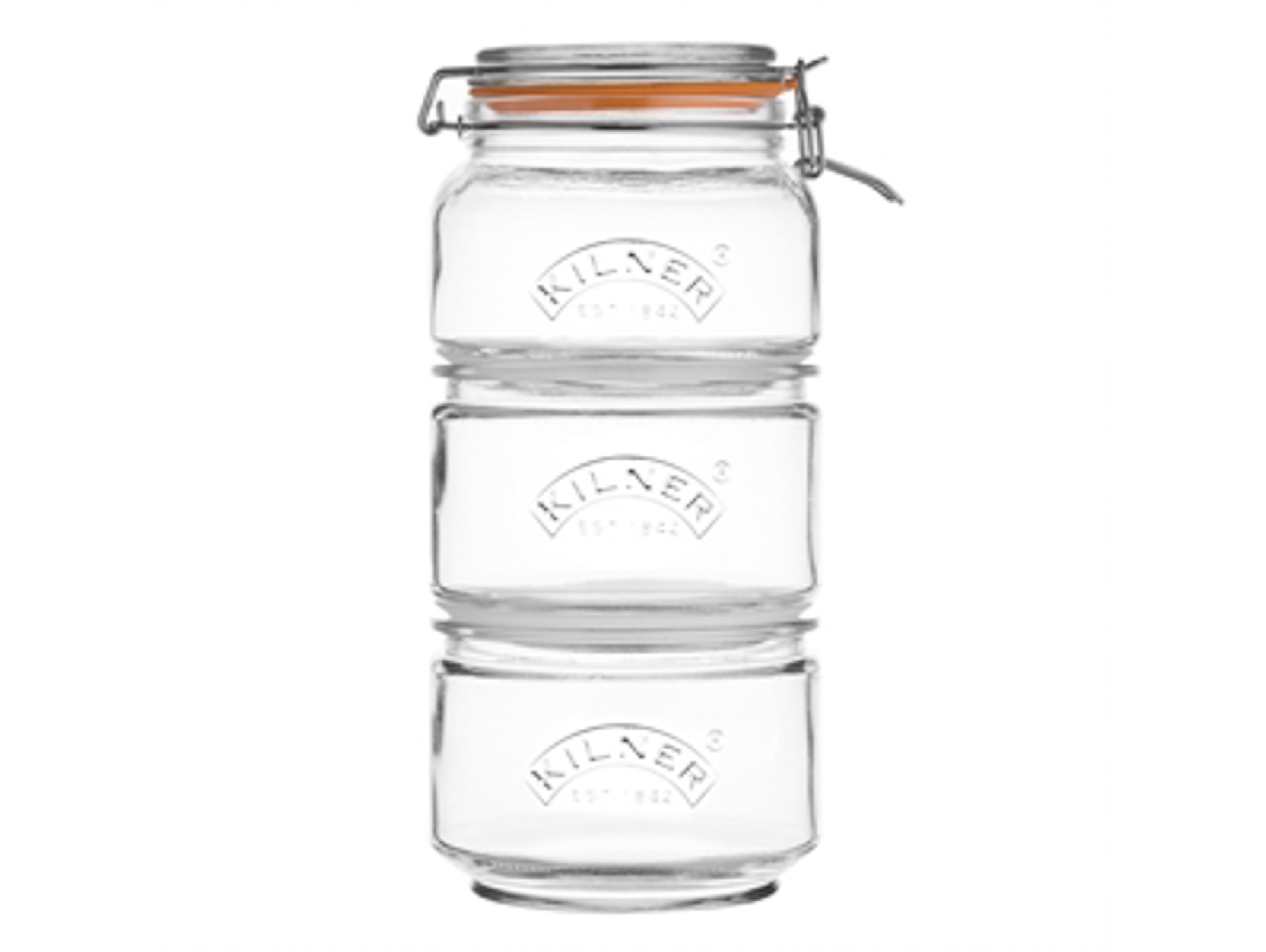 Conjunto de 3 Frascos Kilner 0.9l y 0.88l
