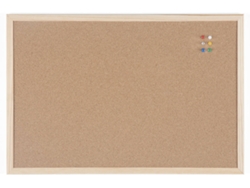 Pizarra de Corcho BI-OFFICE Basic (60x40 cm - Magnético: No)
