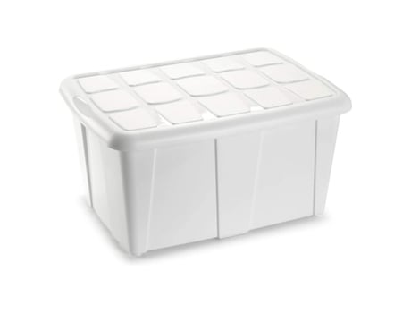 Caja de Almacenamiento PLUS OFFICE 60L Blanco