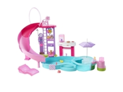 Tobogán de piscina y Spa de ensueño de Barbie, caja fuerte, más de 20 accesorios Jfp01 Barbie