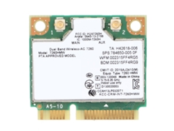 Tarjeta De Red 867mbps Banda Dual 2.4g/5g Mini Pcie 802.11a/b/g/n/ac Adaptador Inalámbrico