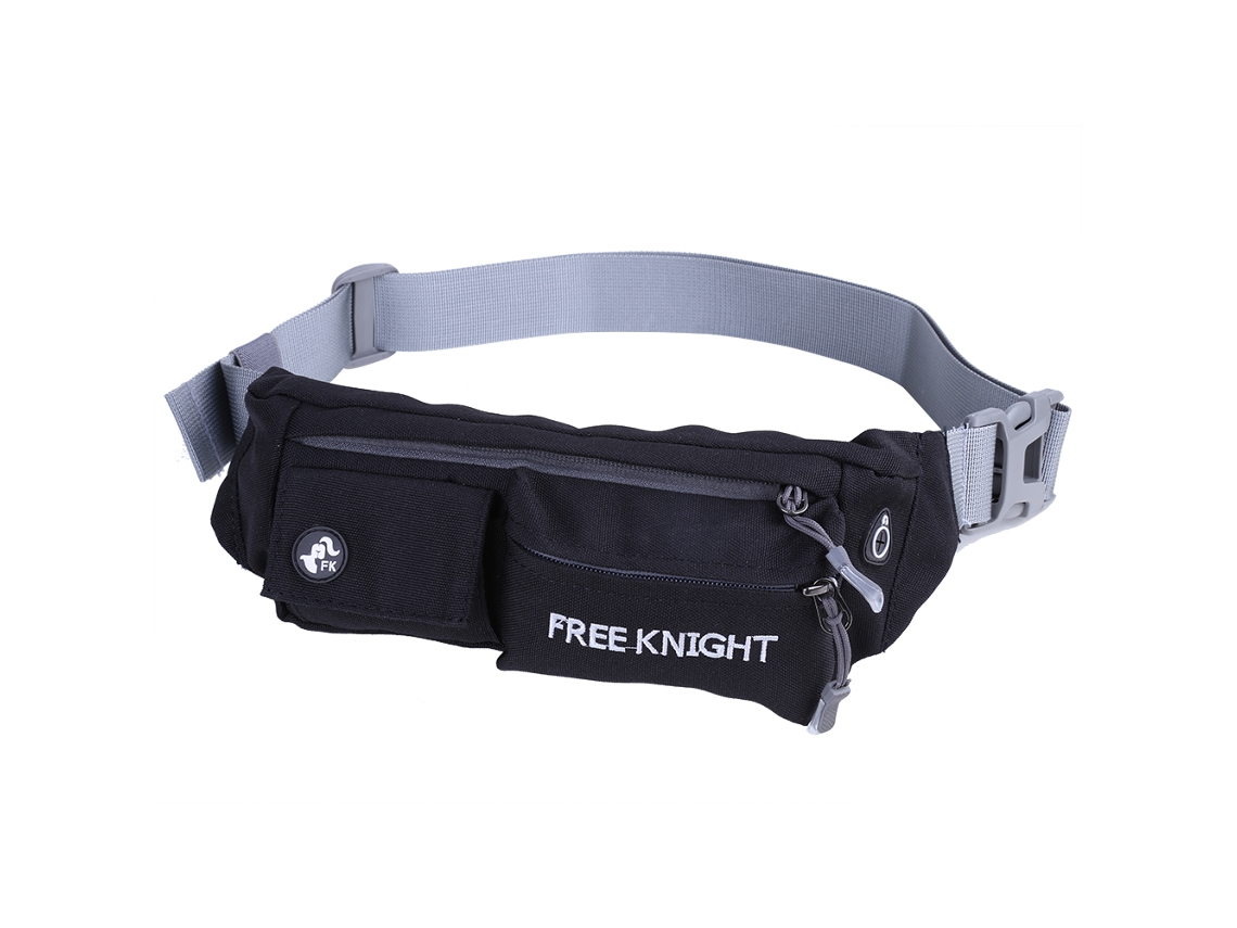 Mochila Lumbar Multifuncional Impermeable Freeknight Para Teléfono De Running Color Negro