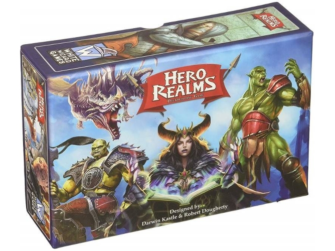 Juego de Mesa WHITE WIZARD GAMES Hero Realms Deckbuilding Game (Inglés - Edad Mínima: 8)
