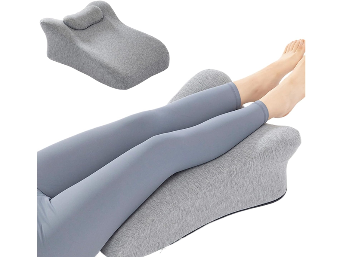 Cojín De Soporte Lumbar En Forma De Cuña | Soporte Lumbar Para Cama - Elevador De Piernas Duradero Para Mujeres, Un