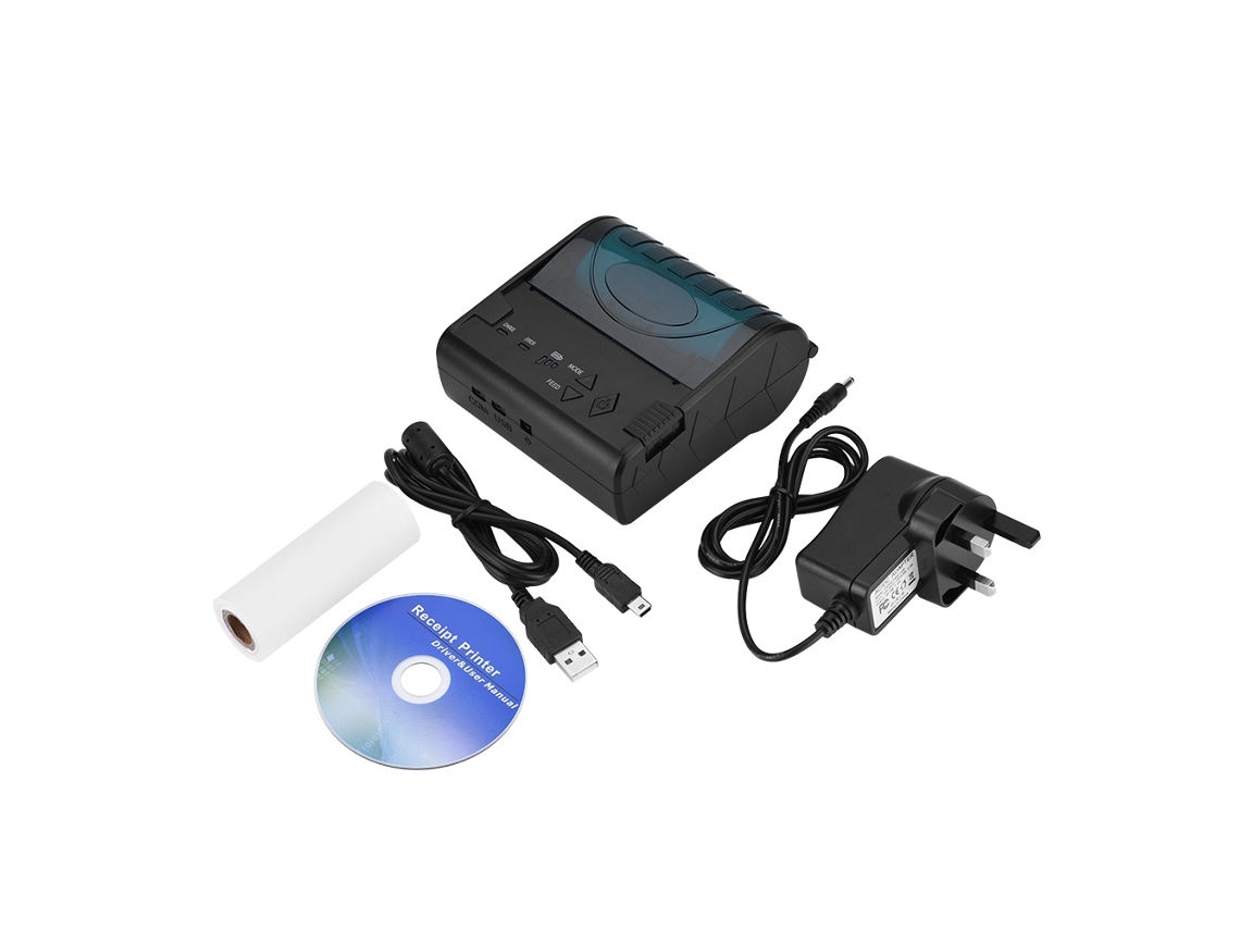 Impresora Térmica Bluetooth (impresión Rápida, Impresión De Recibos)