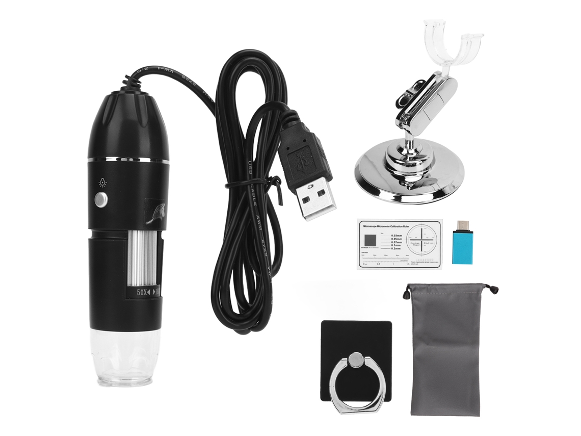 Microscopio digital portátil inalámbrico USB HD para inspección