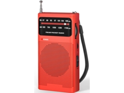 Rádio Portátil Am /fm Com Pilhas Aa, Rádio Transistorizado De Bolso Com Excelente Recepção E Excelente Qualidade De Som.