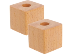 Caja De Almacenamiento Solustre De 2 Piezas Para Artículos De Papelería En Color Caqui, Cuadrada, Diseño Moderno,