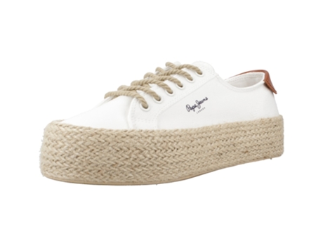 Zapatos de Mujer PEPE JEANS Kyle Classic Tecido Blanco (40)
